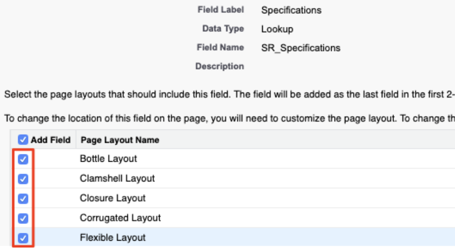 Create custom fields